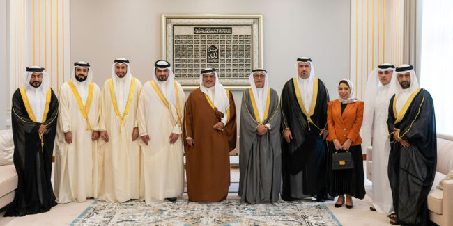 سمو ولي العهد رئيس مجلس الوزراء يلتقي برئيس وأعضاء مجلس الإدارة4fc14444