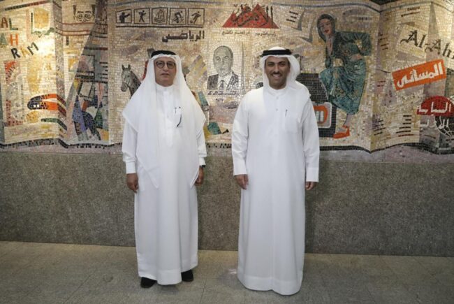 رئيس جمعية الصحفيين يثمن مبادرة وزير شؤون الإعلام بدعم مشاركة الجمعية في فعاليات مجلس وزراء الإعلام العرب رئيس جمعية الصحفيين يثمن مبادرة وزير شؤون الإعلام بدعم مشاركة الجمعية في فعاليات مجلس وزراء الإعلام العرب