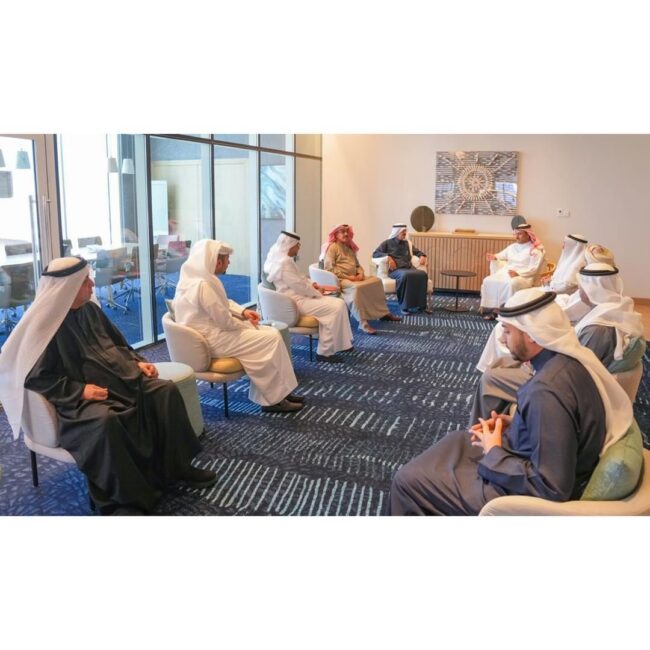 وزير الإعلام يستقبل رؤساء الجمعيات الصحفية الخليجية